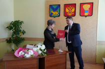 Отличник народного просвещения Валентина Губина празднует юбилей