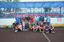 Молодежный совет при Думе УГО сыграл в футбол, который приурочили  ко Дню физкультурника