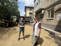 Дворы Уссурийска становятся комфортнее