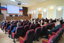 Поздравление председателя Думы Уссурийского городского округа с избранием новых депутатов