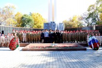 В Уссурийске 80 юных патриотов вступили в ряды «Юнармии»