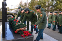 Почтили память защитников Отечества