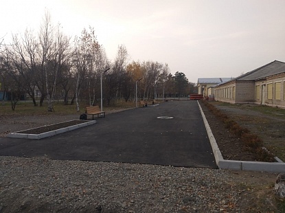 Новая пешеходная зона появилась в селе Новоникольск