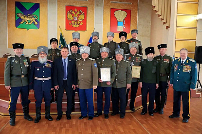Представители казачьих станиц Приморья собрались на отчётном собрании в Уссурийске
