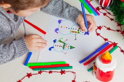 Конкурс детских рисунков «Новогодний город» стартовал в Уссурийске 