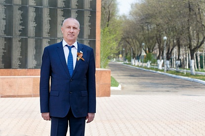 Поздравление главы Уссурийского городского округа Н. Рудь с Днем Победы