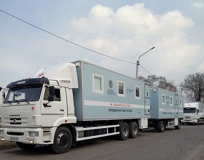 Врачи автопоезда «Здоровье» приглашают на осмотр уссурийских детей