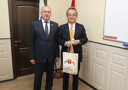 Николай Рудь встретился с генеральным консулом Японии во Владивостоке
