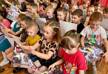 К детсадовцам в гости