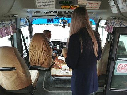 Специалисты аппарата Думы участвуют в проверке общественного транспорта
